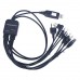 8 in 1 USB Programming Cable Adapter For Walkie Talkie